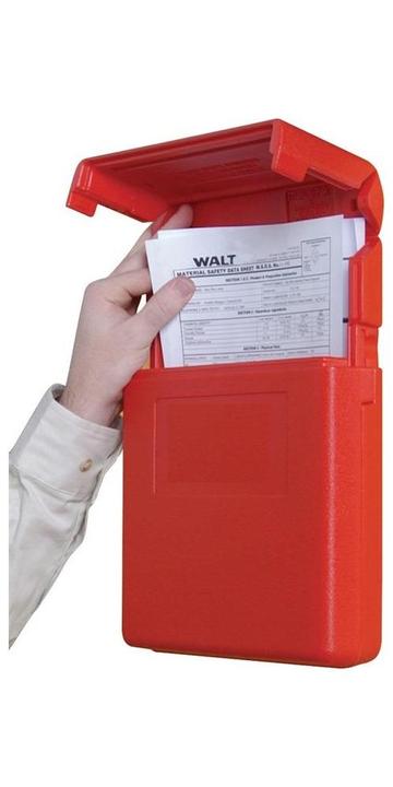 Actual product image Justrite Document box (A4)