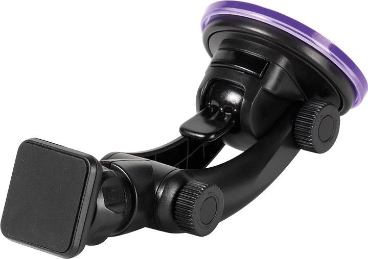 Vivanco Wizard, magnetic car mount with suction cup for phones