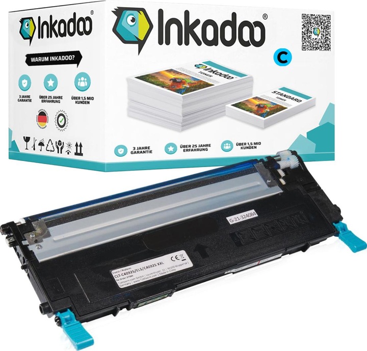 Produktbild Inkadoo Kompatibel Toner für Samsung CLX-3175 FW (C)