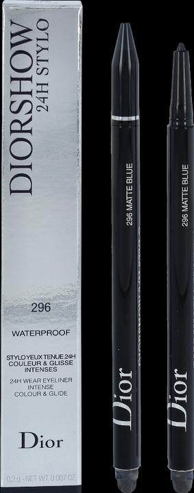 Actual product image Dior Diorshow 24H Stylo Eyeliner (296 Matte Blue)