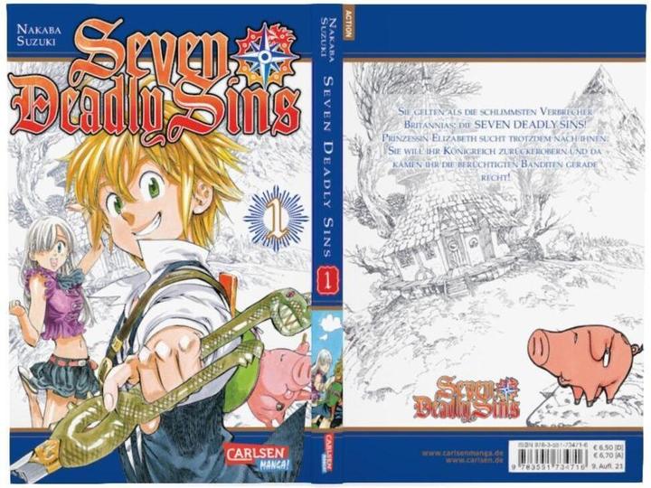 Produktbild Seven Deadly Sins, Band 1 (Deutsch, Suzuki Nakaba, 2015)