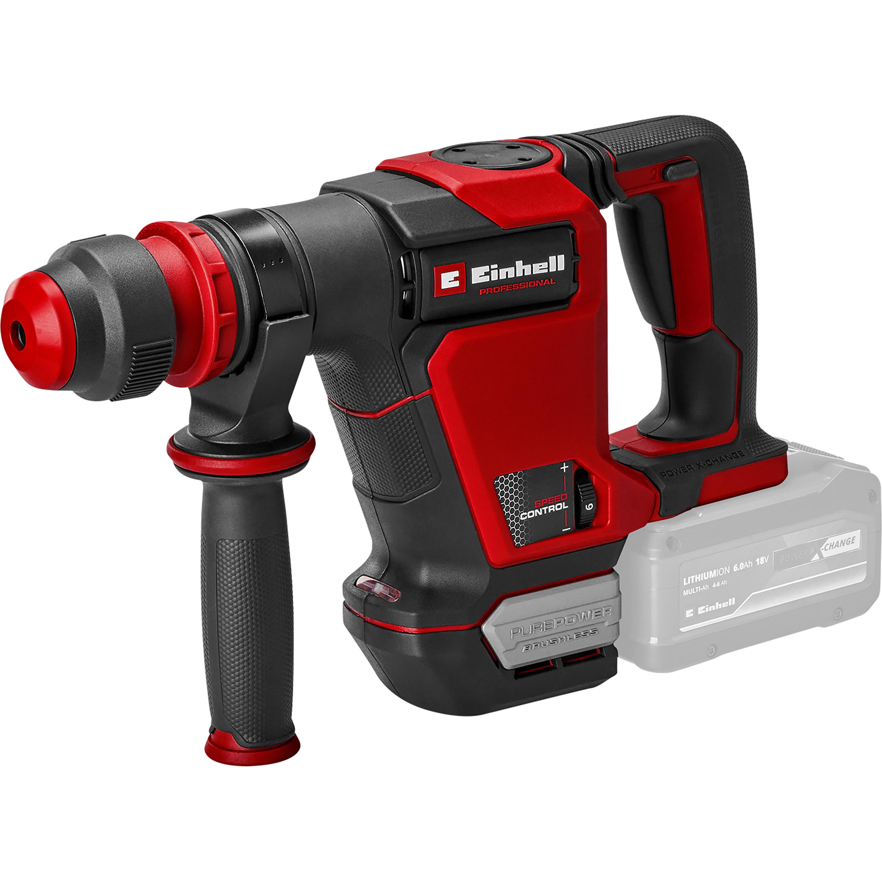 Einhell, Martello demolitore +  Scalpellatore, TP-DH 18/4 Li Brushless (Batteria ricaricabile, 18 V)