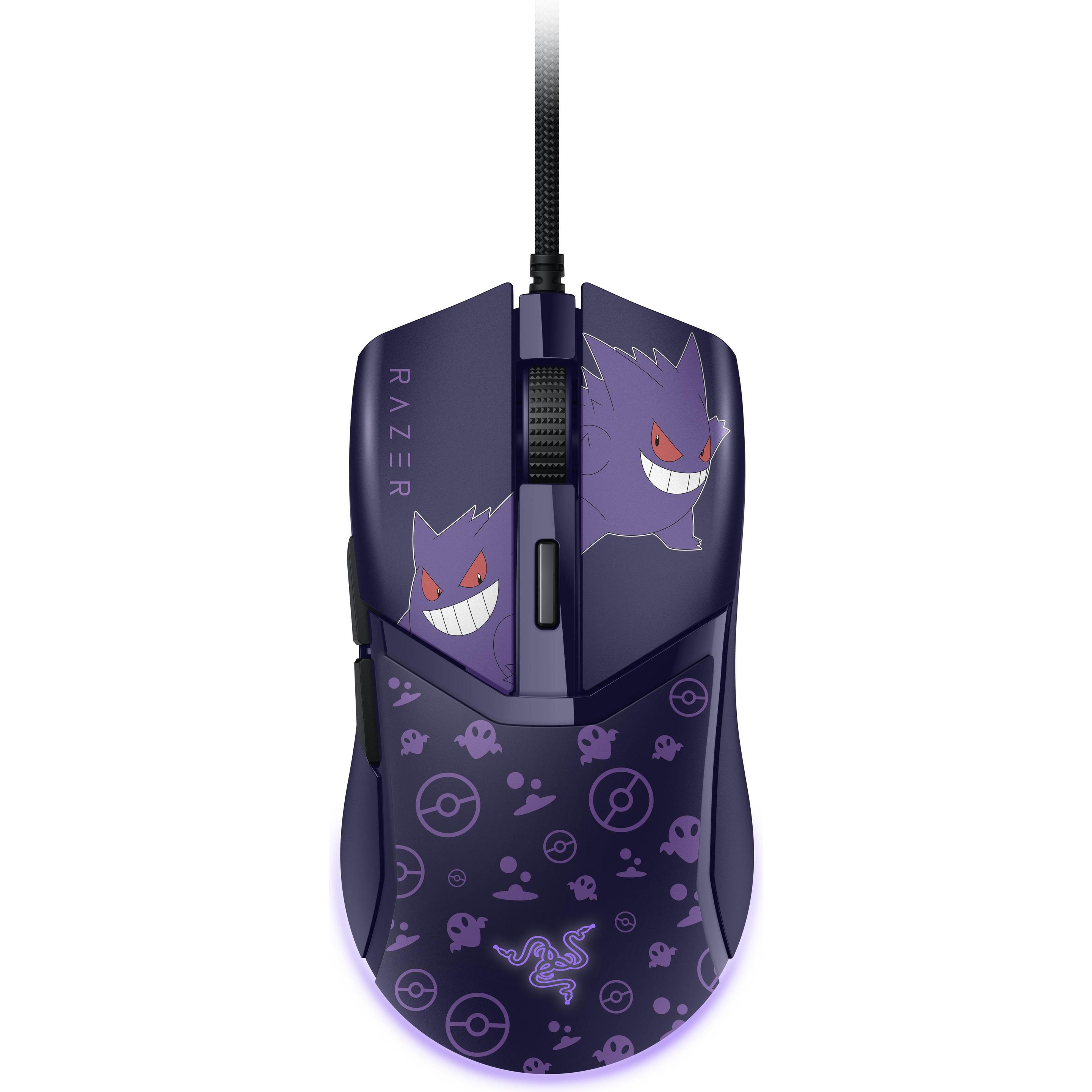 Razer Maus Cobra kabelgebunden Pokemon Gengar Edition (Kabelgebunden), Maus, Violett