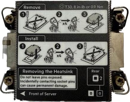 Produktbild HPE SY480 GEN11 CPU REAR HS K-STOCK