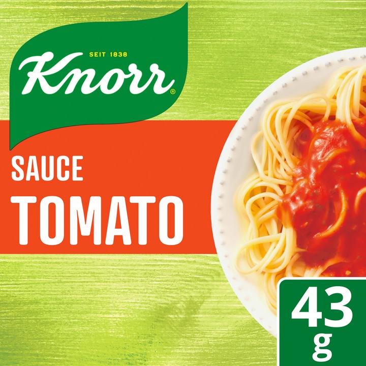 Produktbild Knorr Salsa per Pasta Tomato Sauce Beutel, Tomatensauce mit Kräutern & Olivenöl extra vergine (47 g)