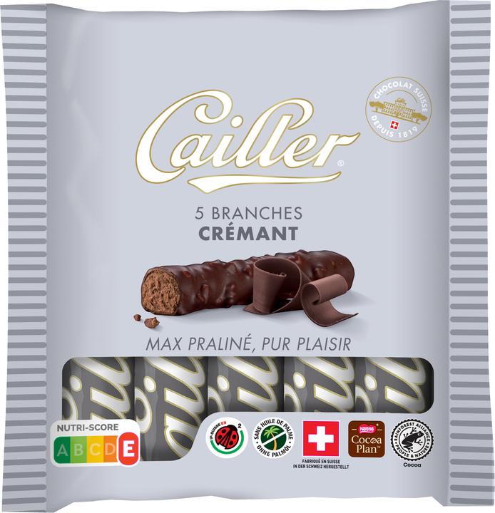 Produktbild Cailler Branches Schokoladenriegel Crémant S 5 Stücke (115 g)