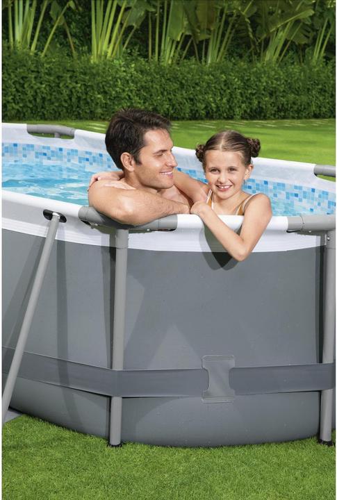 Actual product image Bestway Power Steel Pool oval 305x200x84cm (305 x 200 x 84 cm)