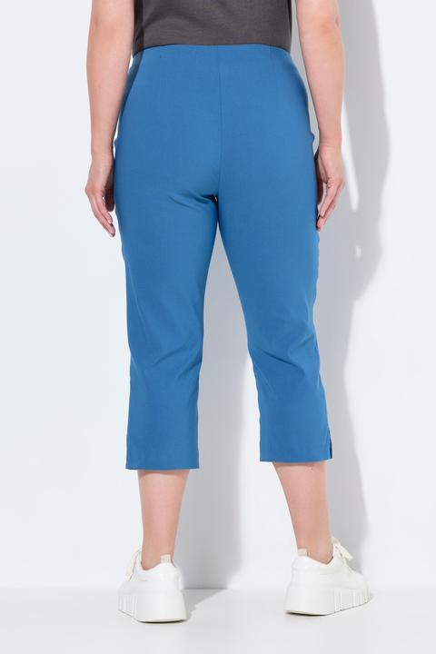 Immagine prodotto Ulla Popken Pantaloni di bengalina elasticizzata, lunghi fino al polpaccio, con cintura elastica (58)