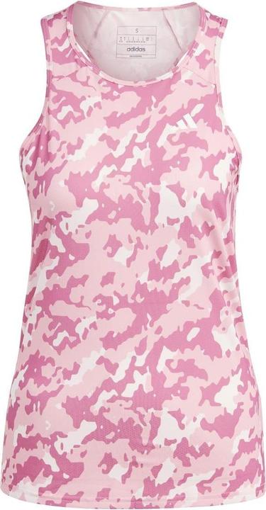 Actual product image adidas Womens/Ladies Own The Run Camo Running Tank Top (XS)