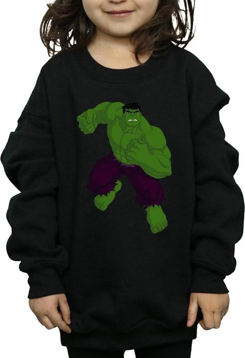Immagine prodotto Hulk Simple Felpa Ragazze (152, 158)
