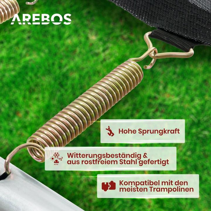 Produktbild Arebos Trampolin Federn 140 mm 36 Stück