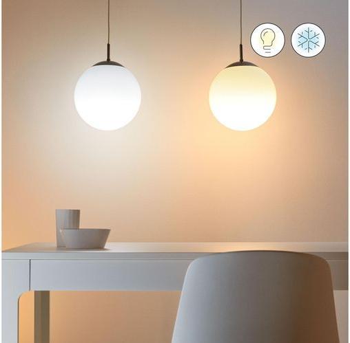 Image du produit WiZ Globe blanc réglable (E27, 11 W, 1055 lm, 1 x, F)
