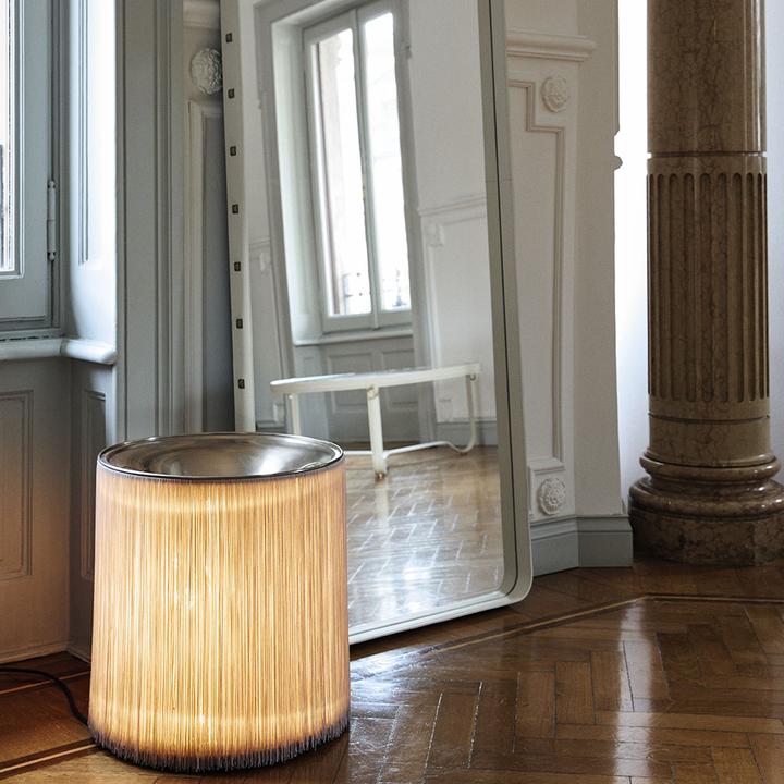 Immagine prodotto Gubi Specchio da parete Adnet Rettangolare 70X180 Pelle Tan (70 x 180 cm)