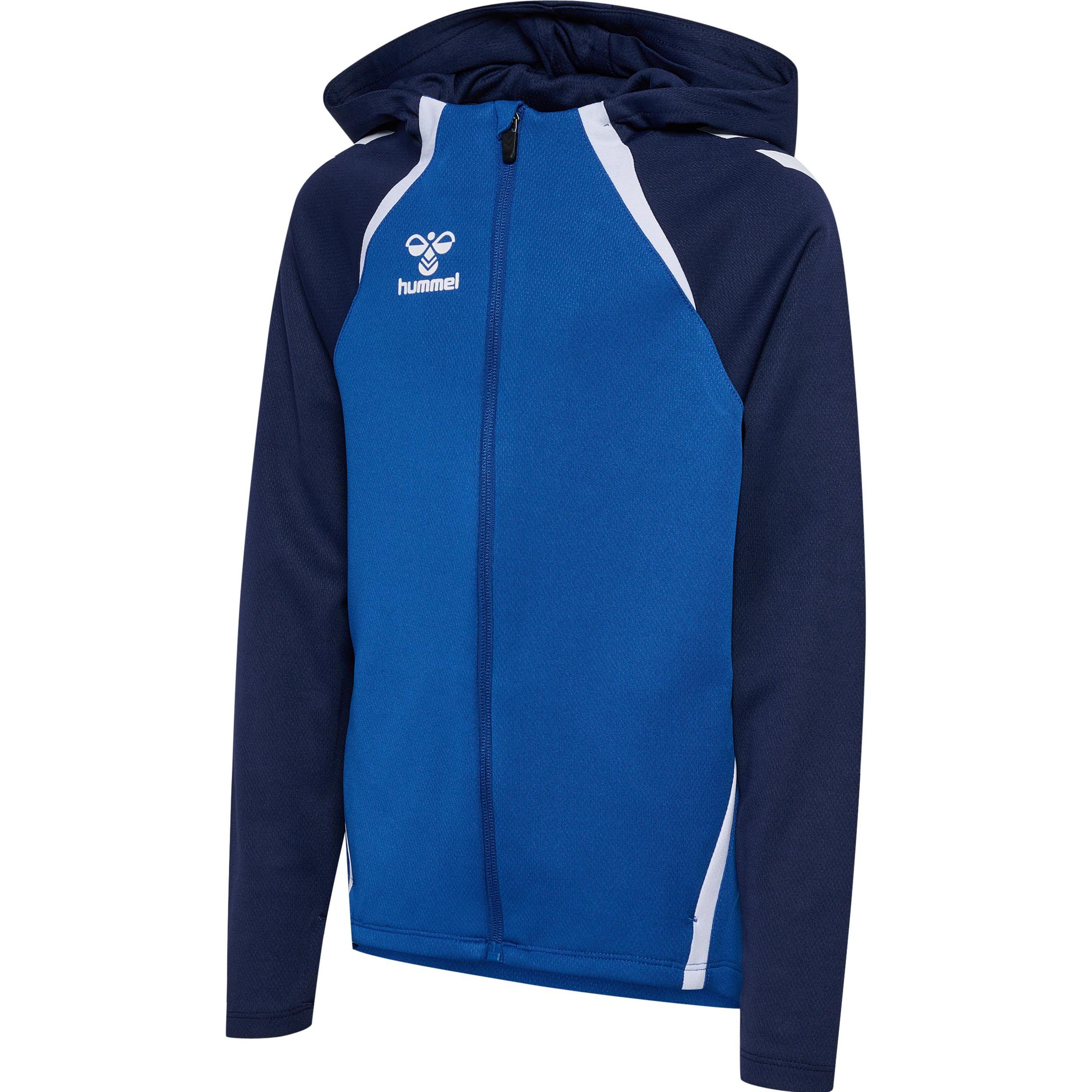 hummel, Jungen, Pullover, hmlLEAD 2.0 ZIP HOODIE KIDS, Blau, (152)