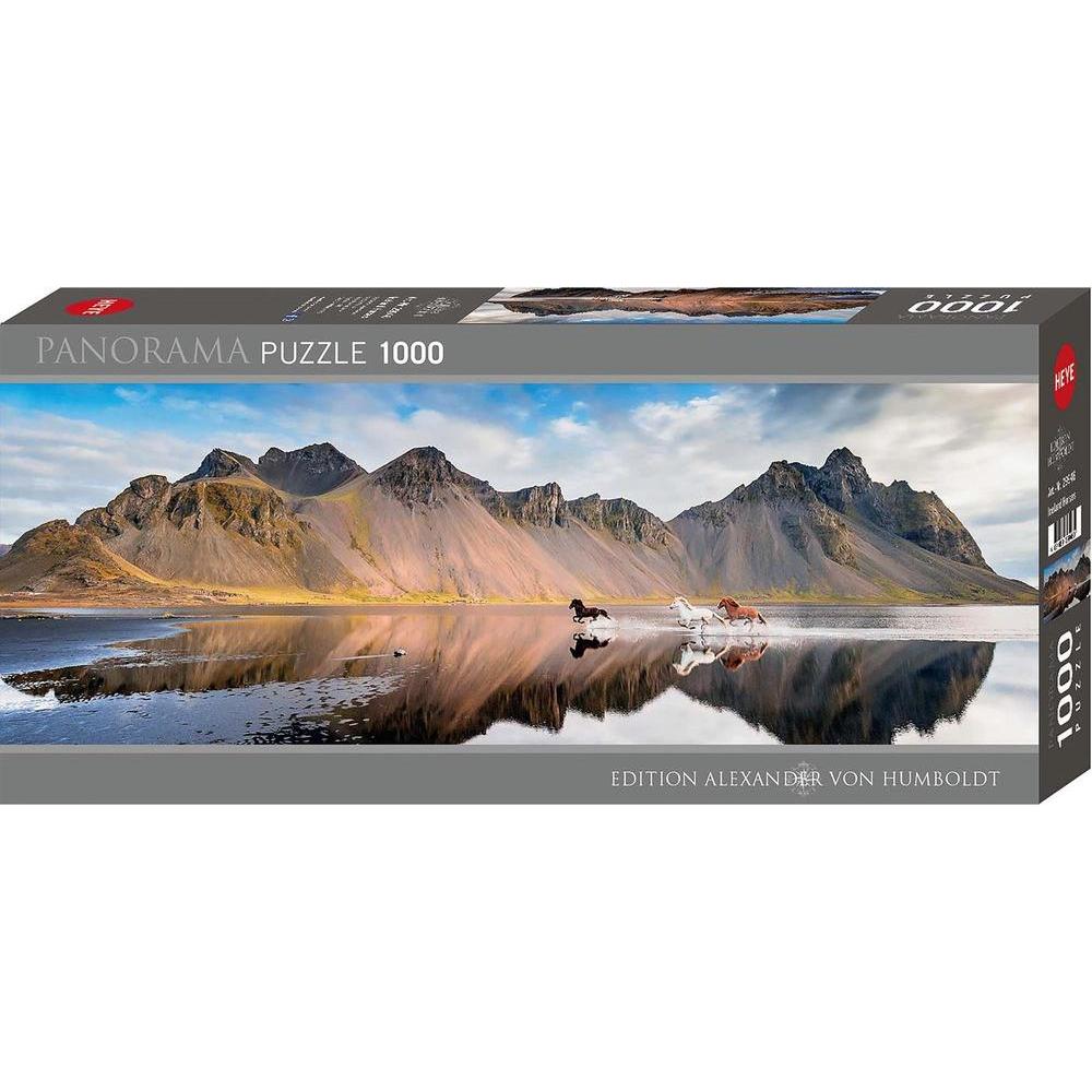 Heye Iceland Horses Panorama (1000 Teile)