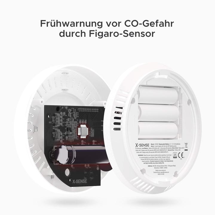 Actual product image X-Sense Kohlenmonoxid-Melder