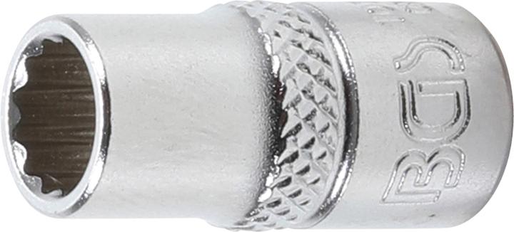 Produktbild BGS Steckschlüssel-Einsatz Zwölfkant Antrieb Innenvierkant 6,3 mm (1/4") SW 7 mm (7 mm)