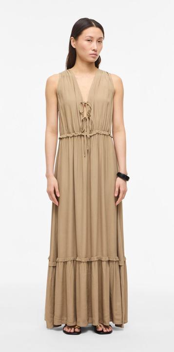 Image du produit Rouge Edit Ärmelloses Maxikleid (38)