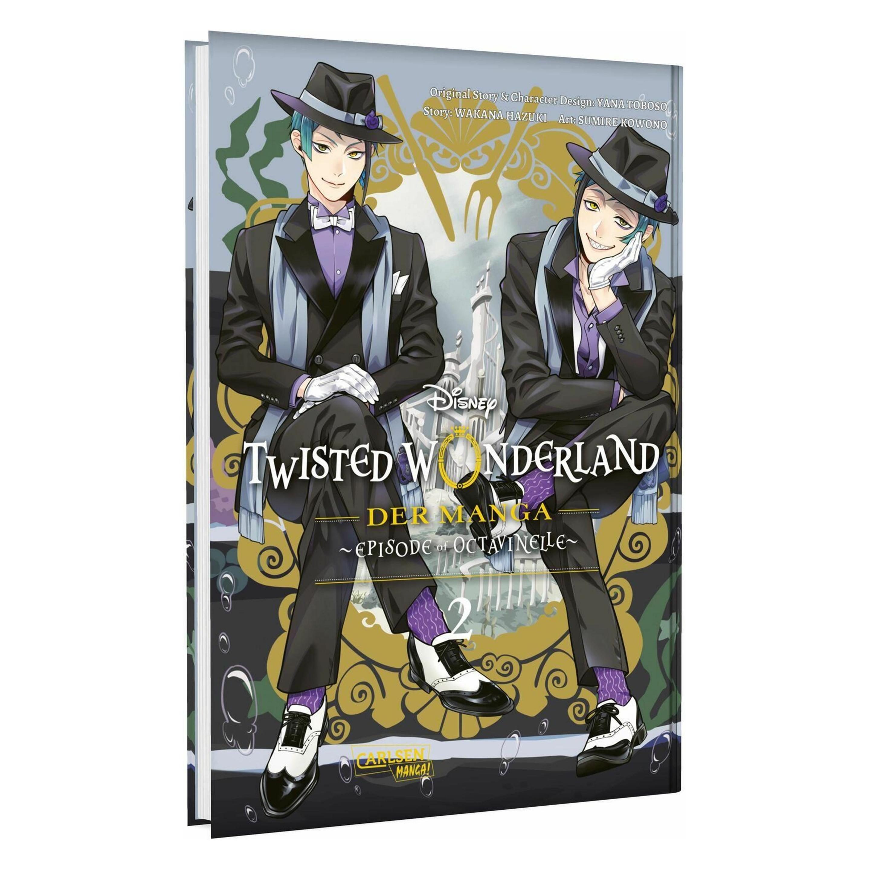 Carlsen Twisted Wonderland, Der Manga - Episode Of Octavinelle 2, Fictie Van Sumire Kowono, Dorothea Overal, Yana Toboso, Wakana Hazuki
