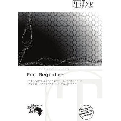 Pen Register, Fachbücher