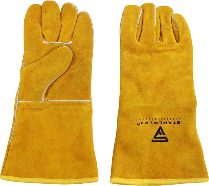 Produktbild Stahlwerk Schweisserschutzkleidung Set Schweisserschürze + Schweisshandschuhe dick