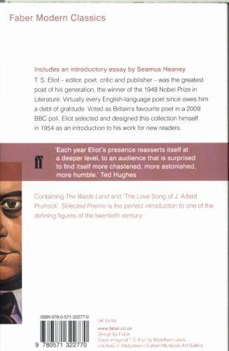 Produktbild Selected Poems (Englisch, Seamus Heaney, T. S. Eliot, 2015)