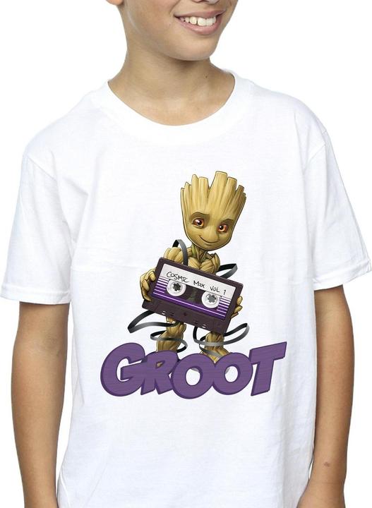 Produktbild Guardians of the Galaxy Groot Casette TShirt Jungen (152, 158)