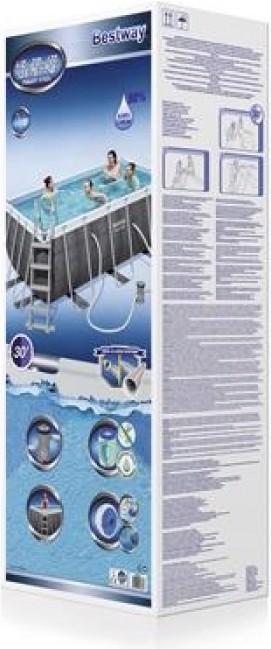 Actual product image Bestway Rectangular Power Frame Pool (412 x 201 x 122 cm)