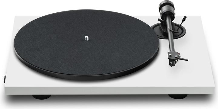 Produktbild Pro-Ject E1.2 + Pick It MM E - Weiss / Plattenspieler / Gurt / Cinch-Kabel 1,23 m (Manuell)