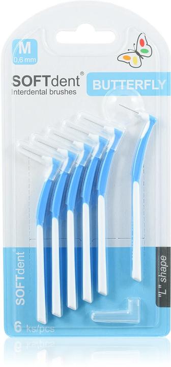 Produktbild Soft Dent Butterfly M Dental Floss (6x, 0.60 mm)