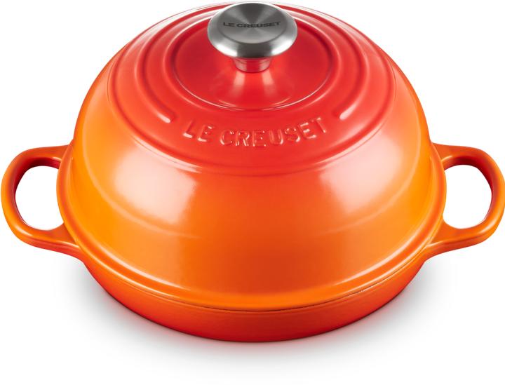 Produktbild Le Creuset Bräter für Brot 24cm orange (24 cm, Bräter + Schmortopf, Gusseisen)