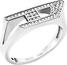 Produktbild Diesel D-Logo Silber Edelstahl Ring (8)