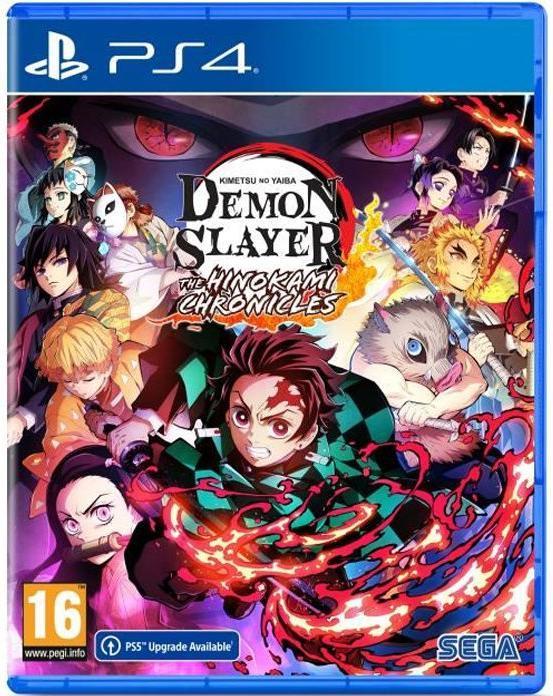 Actual product image Atlus Demon Slayer Kimetsu no Yaiba The Hinokami Chronicle (PS4, FR)