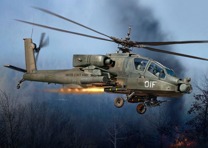 Actual product image Revell AH-64A Apache