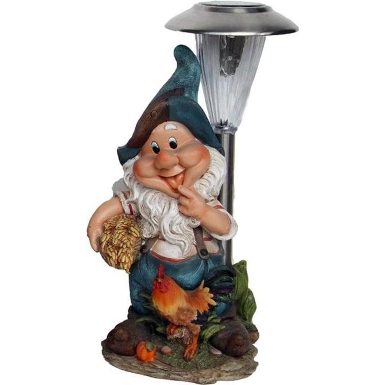 Garden Center, Decorazione esterna, Statue Dwarf And Rooster