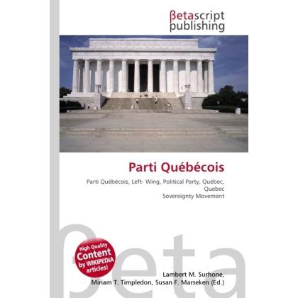 Thumbnail - Parti Québécois, Fachbücher