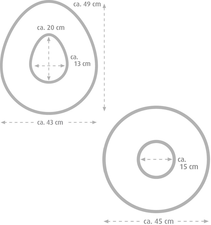 Actual product image Sissel Sit ring (Ø 45 cm)