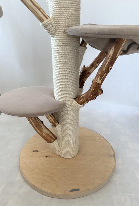 Produktbild Pet Homes NATURHOLZ CRANS MONTANA, Teflon (185 cm, Grey)