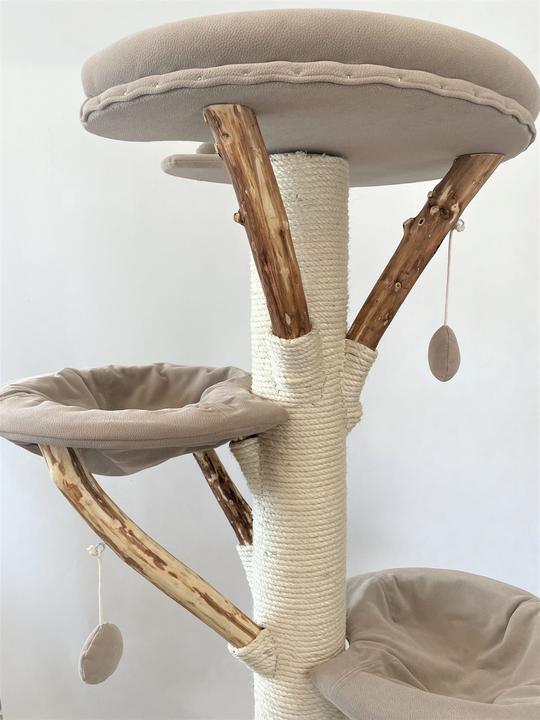 Produktbild Pet Homes NATURHOLZ CRANS MONTANA, Teflon (185 cm, Grey)