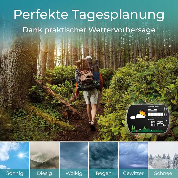 Image du produit KLAMER Funkwetterstation mit Aussensensor