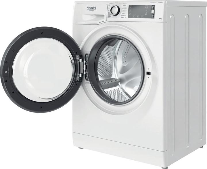 Produktbild Hotpoint Ariston Frontlader-Waschmaschine NBT1148WSAIT, 11 kg, 1400 (11 kg, Links)