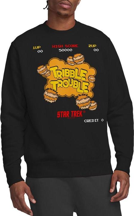 Actual product image Unisex Adult Tribble Trouble Sweatshirt (S)