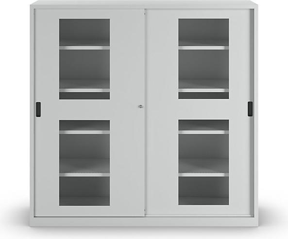 Produktbild Lista Schiebetürenschrank mit Sichtfenstertüren (200 cm, 195 cm)