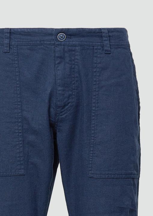 Image du produit S.Oliver Hose Detroit: Cropped-Hose aus Leinenmix im Relaxed Fit (W38/L38)