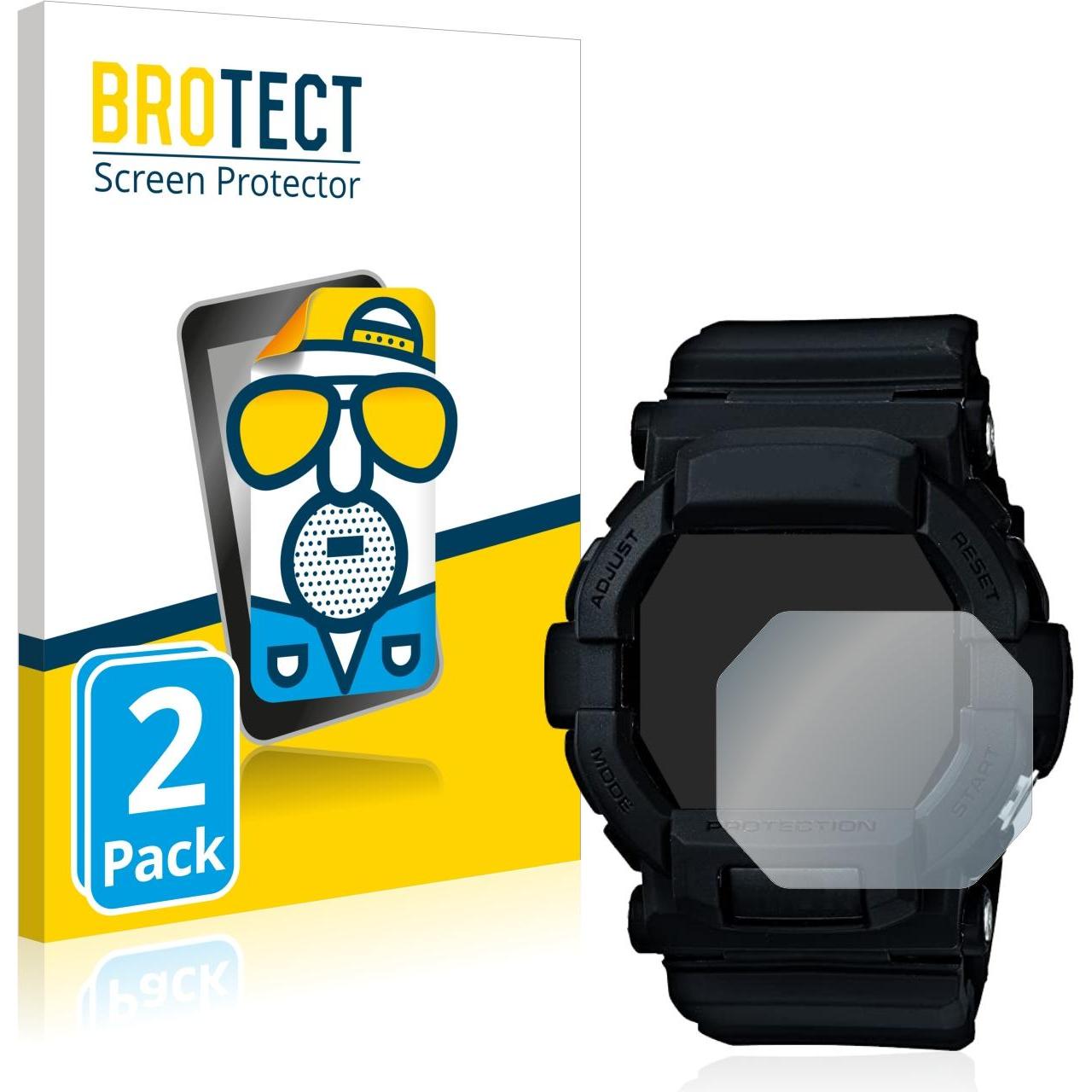 BROTECT Entspiegelungs-Schutzfolie Displayschutz Matt, Smartwatch Schutzfolie, Transparent