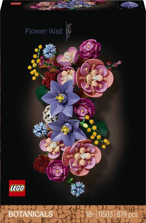 Actual product image LEGO Blumen an der Wand (LEGO Botanicals)