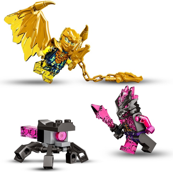Produktbild LEGO Jays Golddrachen-Motorrad (71768, LEGO Ninjago)