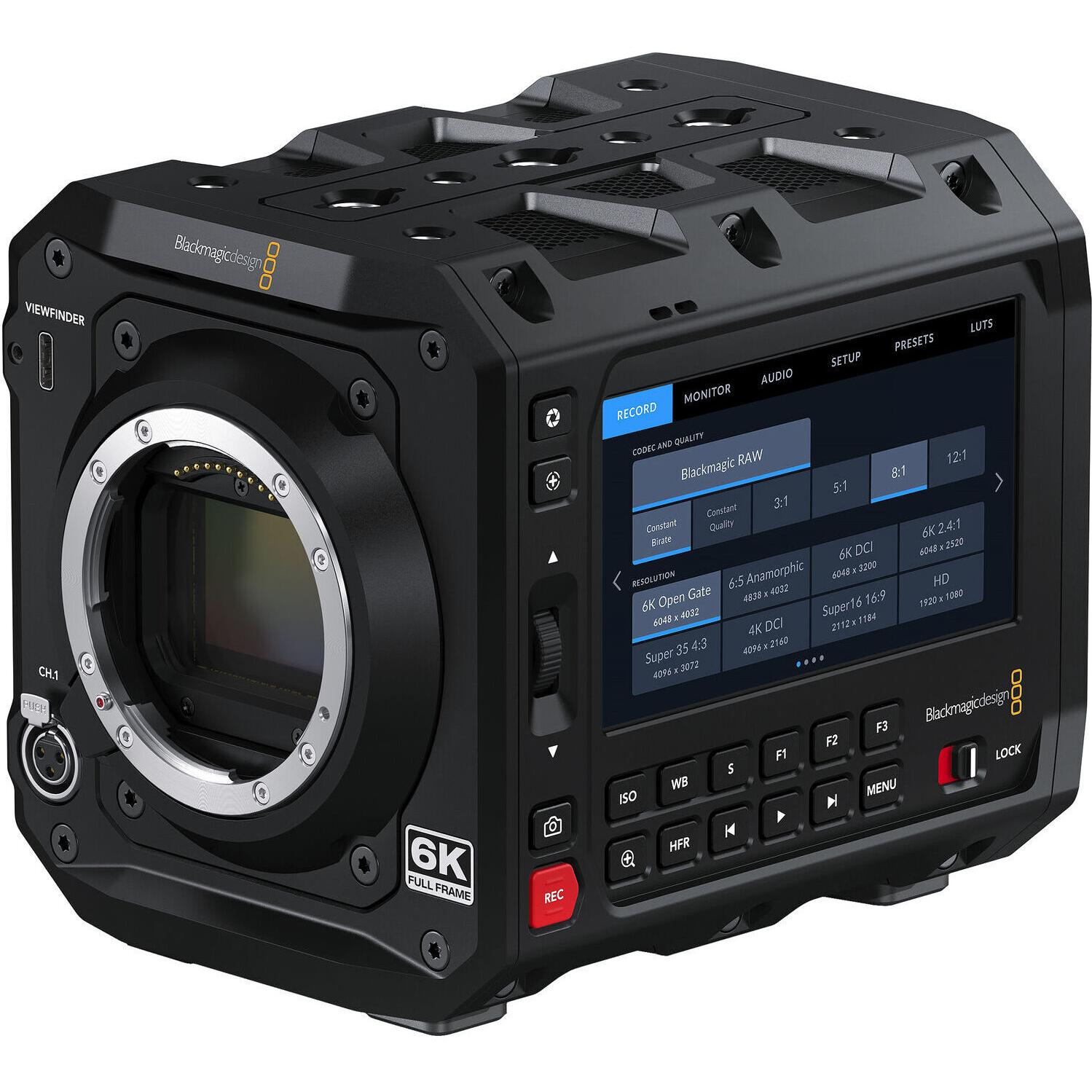 Blackmagic PYXIS 6K (L-Mount) (24.60 Mpx, 60p), Videokamera, Schwarz