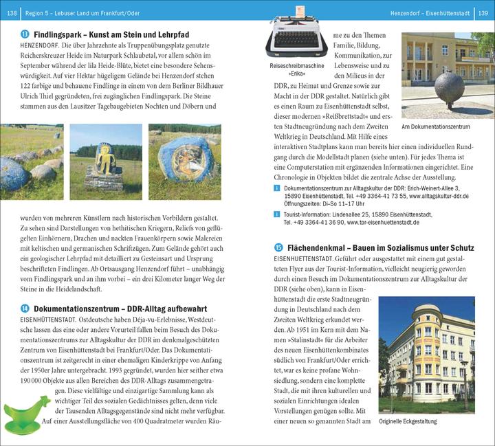Produktbild Reiseführer Deutschlands Osten - Polens Westen (Deutsch, Christine Stelzer, 2014)