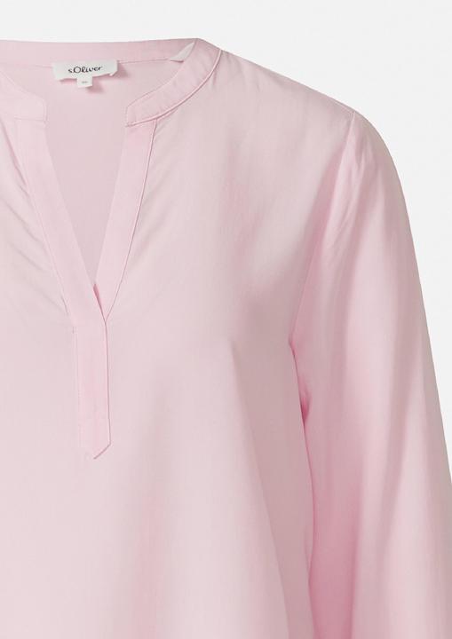 Immagine prodotto s.Oliver Bluse Fliessende Viskosebluse mit Rundhals mit V-Ausschnitt (32)